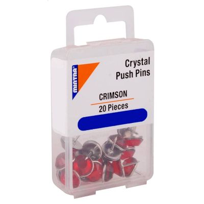 علبة دبوس مكتب معدن ملون منترا REF . 95667