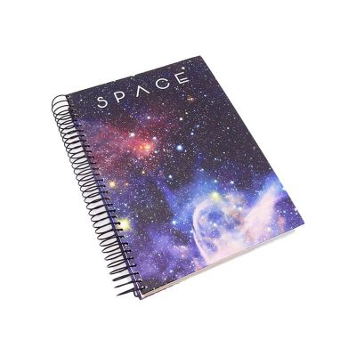 كشكول ياسين (YASSIN) غلاف بلاستيك مسطر سلك لولبى مفرد 300 ورقة 60 جرام / A4- 21*29.7 cm-Ref.0863