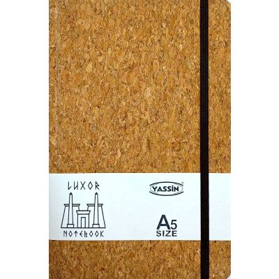 نوت بوك لاصق مسطر80ورقة كريمى 90ج بأستيك مقاس14*20سم Yassin Luxor