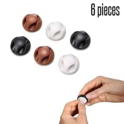 كلبس كابل رقم Keendex kx 1632- 2 white and 2 black and brown