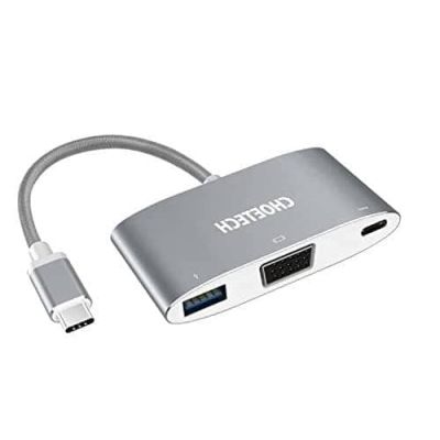 كابل شاحن موبايل وناقل داتا 3مخرج رقم choetech kx2478