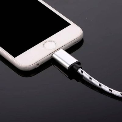 كيبل شاحن ايفون رقم Keendex kx 3366 -3m - Grey