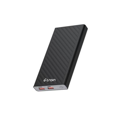 باور بانك A10000 ETRAIN مدخل و مخرج مزدوج 10.5وات اسود رقمMP-51-0