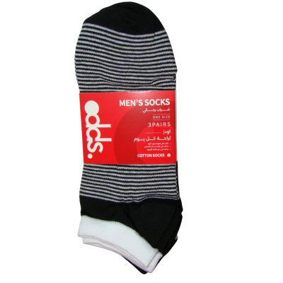 شراب سوكيت ليكرا رجالى 3ق 1رسمة رقمOP3F-P-1