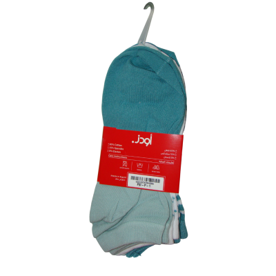 Women'S Lycra Socket Socks, 3 Pairs, 2 Patterns, No. Op3I-P-2