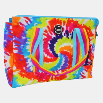 شنطة رحلات يد رقمHappy Tie Dye & Turquoise Tote182600-TO20-2519