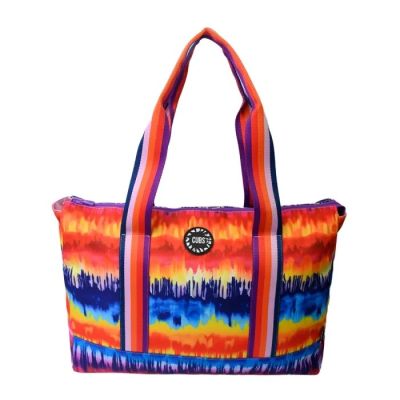 شنطة رحلات يد رقمDripping Paint & True Pink Tote182600-TO21-2519