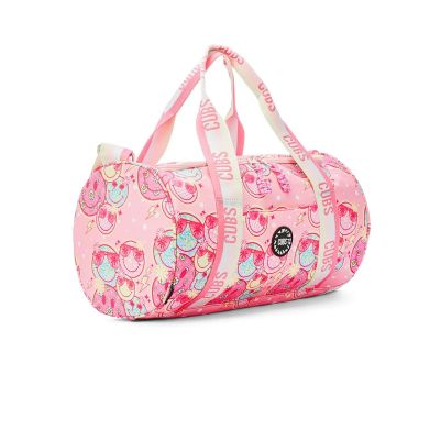 شنطة رحلات يد قماش مطبوع رقمSmiley Faces 185410-MD02-M25