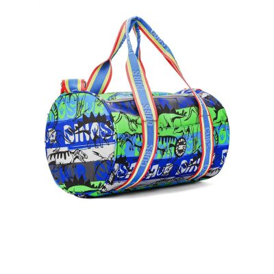 شنطة رحلات يد قماش مطبوع رقمDino Dinosour 185410-MD10-M25