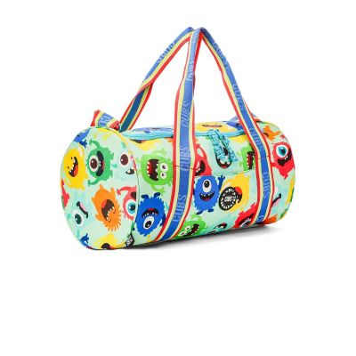 شنطة رحلات يد قماش مطبوع رقمCrazy Monsters 185410-MD12-M25