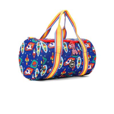 شنطة رحلات يد قماش مطبوع رقمThe Rocket 185410-MD14-M25