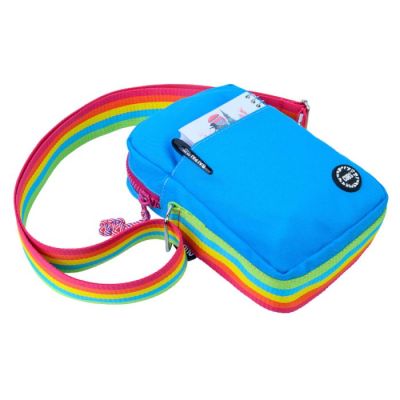 شنطة رحلات يد رقمBlue/Fuchia Cross Body Bags182012-07-Cr25