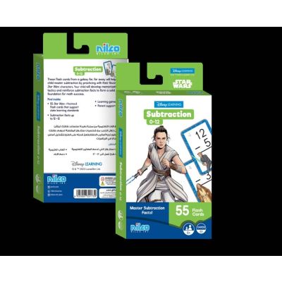 لعبة كروت تعليمية Starwars تعلم الطرح رقم321730