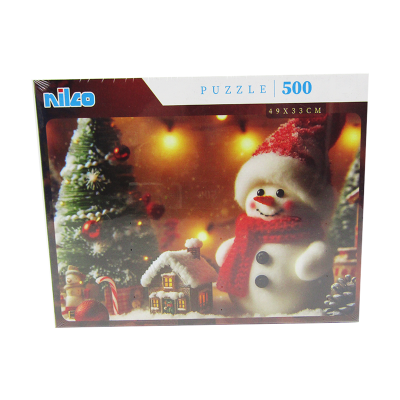 Nilco - Christmas Puzzle – Ice Man – 500 Pieces – 24335