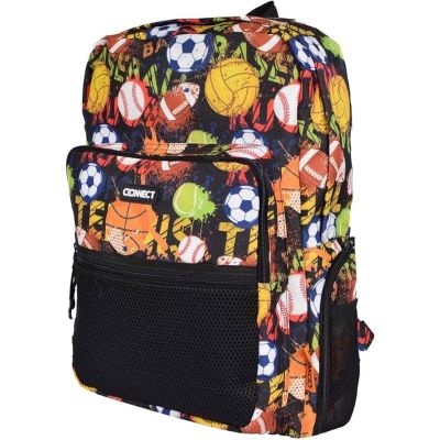 شنطة مدرسية ظهر باترون باسكت موف*بينك 26لتر مقاس18.5*31*45سمConnect