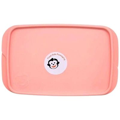 بانانا لانش بوكس بلاستيك معتم مقسم Bananaسيمون 1 لتر