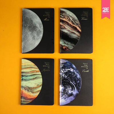 نوت بوك يومية مسطر 96ورقة كريمى كعب لاصق باستيك غ هارد كفر رسومات مقاس A5