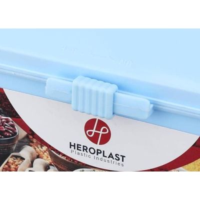 علبة تخزين بيكنيك بلاستيك بغطاء+يد مقاس14*17*9سم