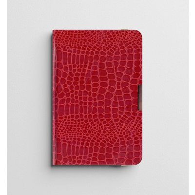 نوت بوك لاصق مسطر ورق كريمى غ جلد مجزع بكلبس معدن 150ورقة مقاس14.8*21سمONE BUSINESS