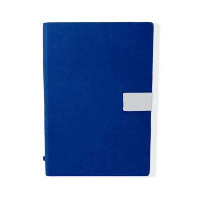 نوت بوك مسطر لاصق ورق كريمى blueمقاس14*21سمNB 75-1110