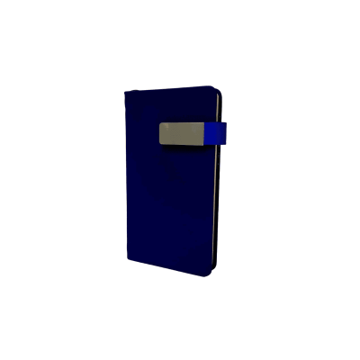 Notebook Lined Magnet, Hard Cover, Size 9.5*17 Cm, Blue, No. Nb 93 - 1510