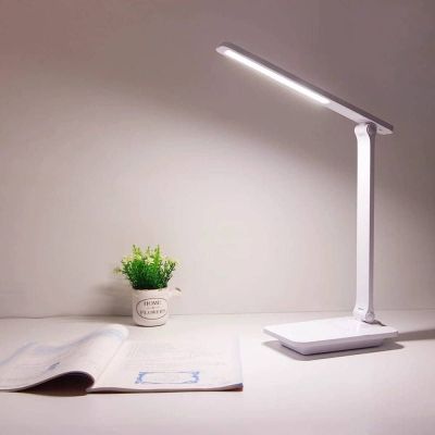 اباجورة مكتب ذراع ورأس متحرك قابل للشحن لمبة White Led رقم LAMP - 22 - 1643 - CMD 8836