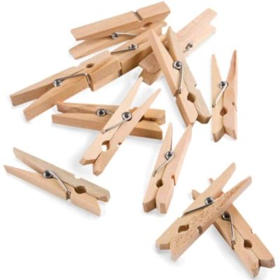 باكومشابك خشب ساده كرافت ق20رقمA B C3-1