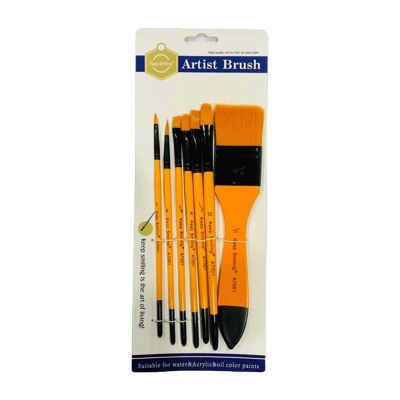 طقم فرش رسم 6قطعة مشكل مقاسات مختلفة Keep Smiling رقم A7001