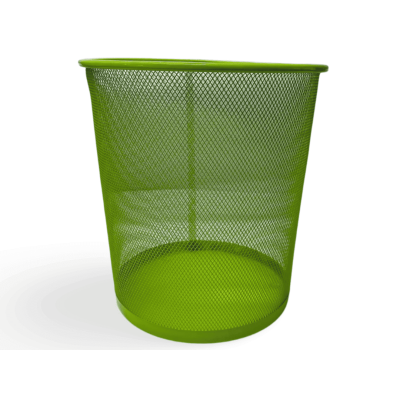 سلة مهملات معدن شبك الوان وسط 22*26*28 رقم C5