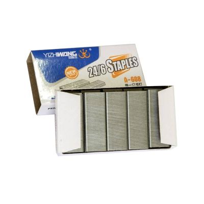 Hyunday A3-608-24/6 علبة دبوس دباسة ابيض رقم