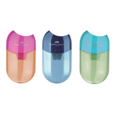 براية بلاستيك فابر كاسيل 2عين بيضاوى بخزان شفاف الوان رقم 183568