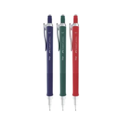 قلم سنون فابر كاسيل 0.7مم دبل بوش الوان Edge رقم 139712