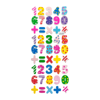 كيس فوم استيكر اطفال اشكال مقاس 9*18.5سم رقم YD-V