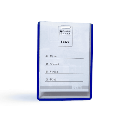 نيم كارت بلاستيك شفاف راسى مقاس 8.4*11.8 رقم T-022V A7