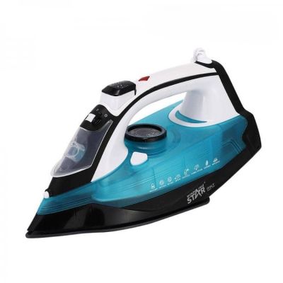 مكواه ملابس جاف و بالبخار 2000وات + 2300وات خزان 400مللى Winning Star رقم ST-428