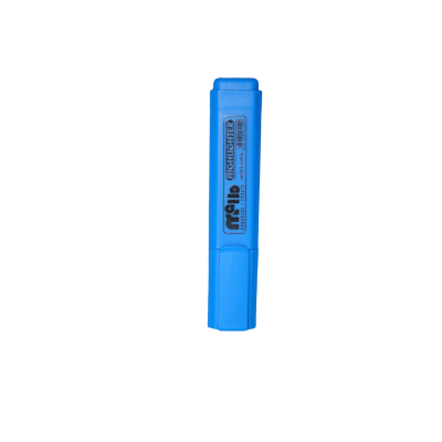 قلم ماركر فسفورى مشطوف Mello لون أزرقرقم FL-8016