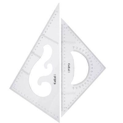 طقم مثلثات مشطوف اشكال 45سم COKAI رقم KJ-1245