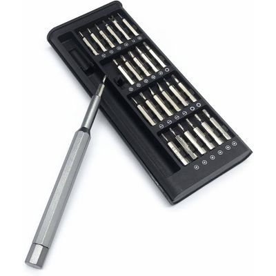 طقم مفكات 24قطعة مشكل مقاسات مختلفة رقم 6024