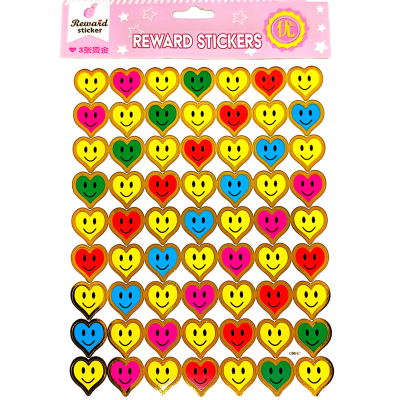 كيس استيكر اطفال اشكال مقاس 10.5*19سم 3قطعة رقم 3PCS FC88