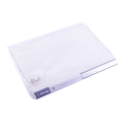 هولدر بلاستيك شفاف سادة40ج بدون جراب 1840مقاسA4