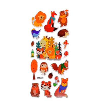 كيس استيكر اطفال اشكال مقاس 10*18سم رقم LRI