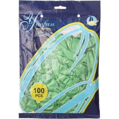 كيس بالون الوان سادة ميتلك 100ق رقم YF-1516-HANY103