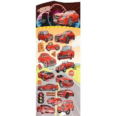 كيس استيكر اطفال اشكال مقاس 11*18سم رقم YD-U