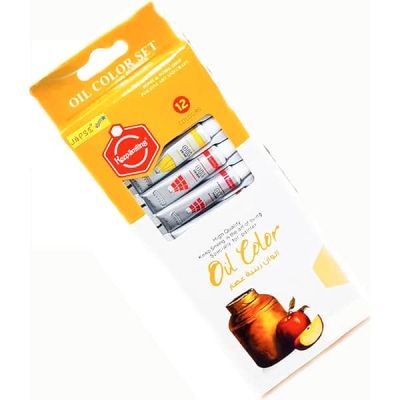 طقم الوان زيت أنابيب 12لون * 12مل keep smiling رقم hs7112 O