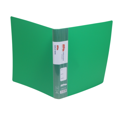 Mello Display Book – 30 Pockets – Green – A4 – No. 30