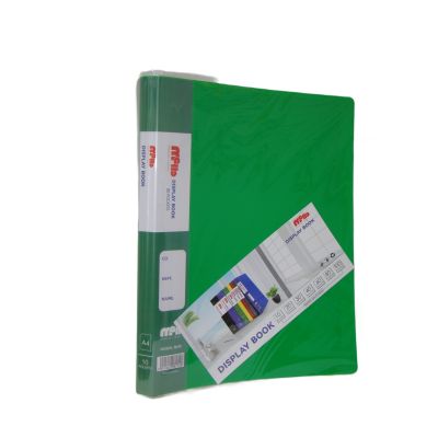 هولدر بلاستيك 10جيب معتم Mello لون أخضرA4 رقم 10