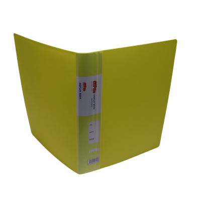 Plastic Holder 10 Pockets – Mello Yellow A4 – No. 10