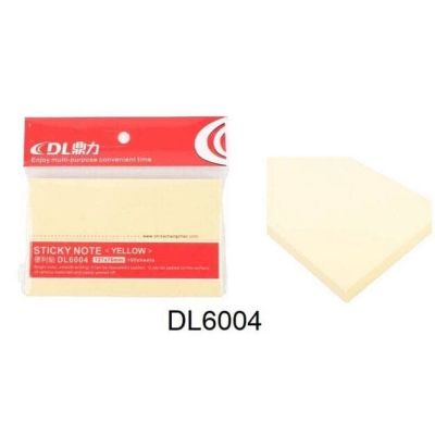 بوست ايت سادة اصفر100ورقة مقاس7.6*12.7مم