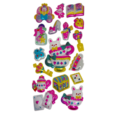 كيس استيكر اطفال اشكال مقاس 9.5*17.5سم رقم XL-CJD