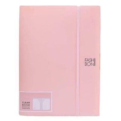 حافظة باستيك فواصل بلاستيك سادة معتمة 6فواصل 23.5*32سم Vende A4 رقم 9121